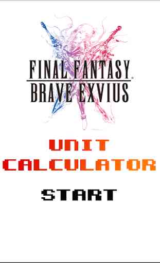 FFBE Unit Calculator 2