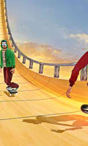 Freestyle Vertical Ramp Skateboard: Skating Games 2
