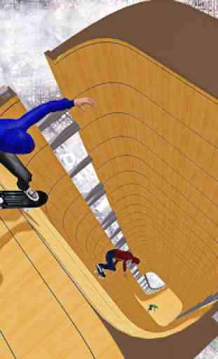 Freestyle Vertical Ramp Skateboard: Skating Games 4