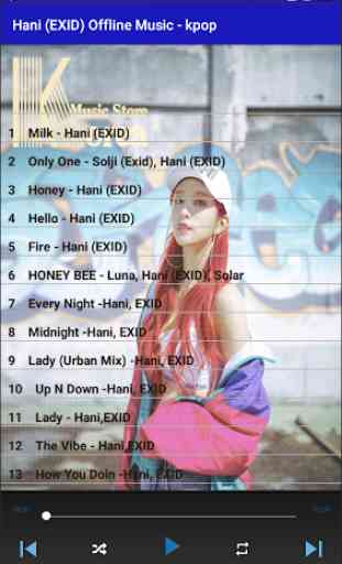 Hani ( Exid) Offline Music - Kpop 2
