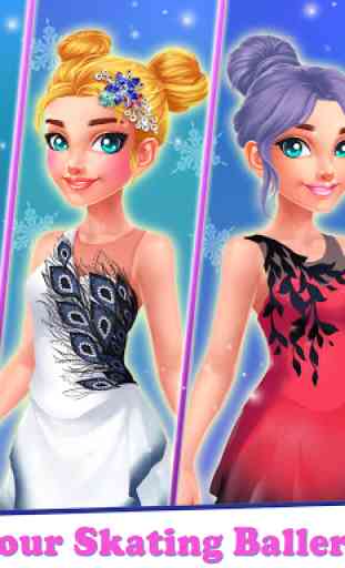 Ice Skating Ballerina: Dress up & Makeup Girl Game 3