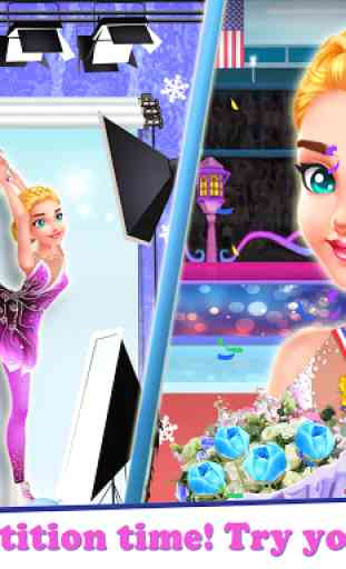 Ice Skating Ballerina: Dress up & Makeup Girl Game 4