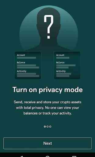 Incognito:  Privacy-Preserving Crypto Wallet 1