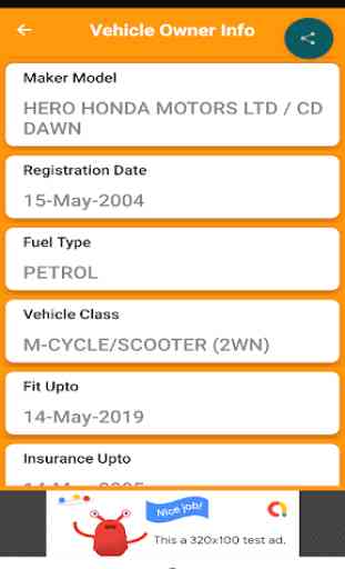 Jharkhand RTO vehicle info -Free Vahan Owner info 4