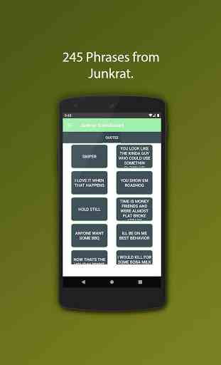 Junkrat Soundboard 1