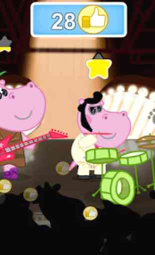 Kids music party: Hippo Super star 1