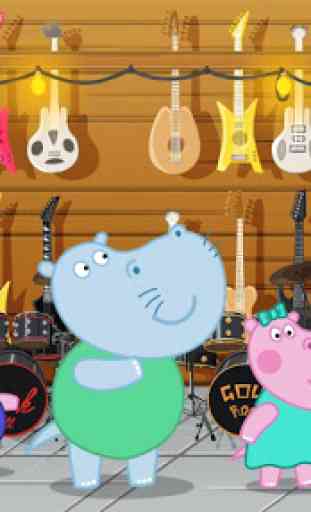 Kids music party: Hippo Super star 2