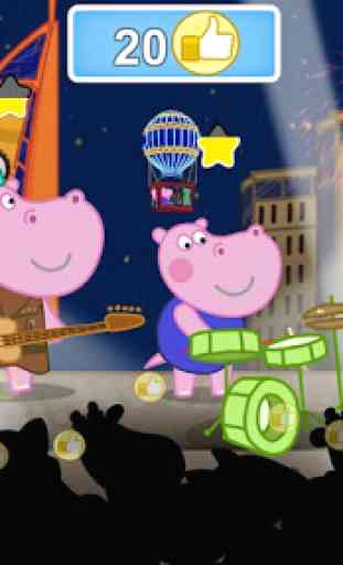 Kids music party: Hippo Super star 4