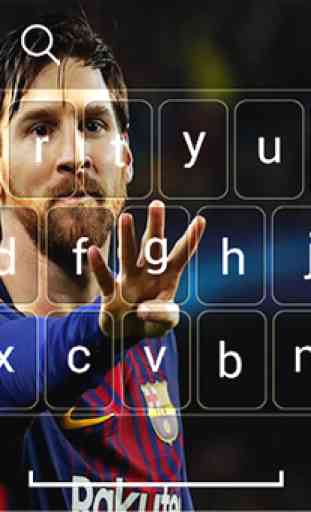 Lionel Messi Keyboard theme 2
