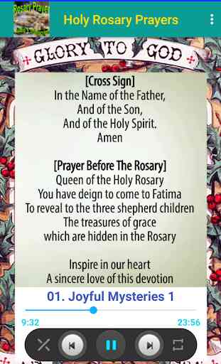 Most Holy Rosary Prayer Audio 3