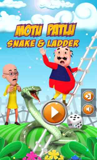 Motu Patlu Snakes & Ladder Game 1