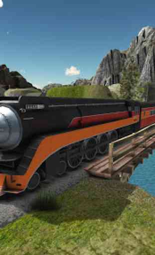 Mountain Train Simulator 3D- Hill Train Stations 1