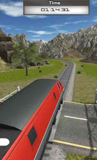 Mountain Train Simulator 3D- Hill Train Stations 3