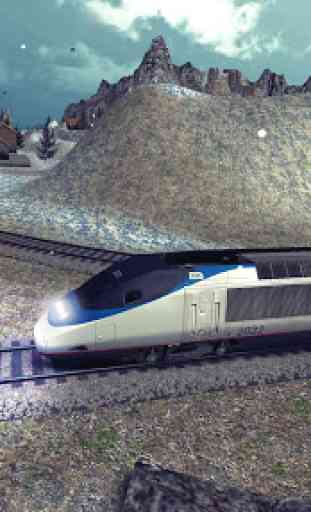 Mountain Train Simulator 3D- Hill Train Stations 4