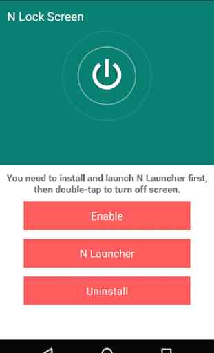 N Lock Screen - Double Tap Sleep for N Launcher 1
