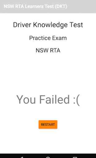 NSW RTA Learners Test (DKT)(AU) 3