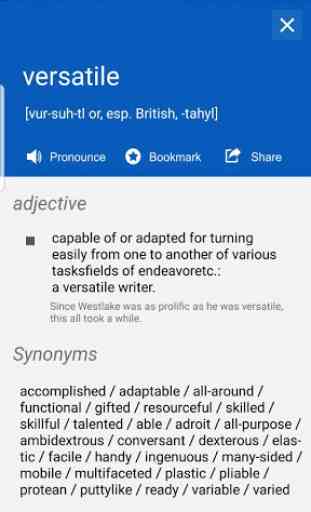 Offline English Dictionary - Learn Vocabulary, TTS 1