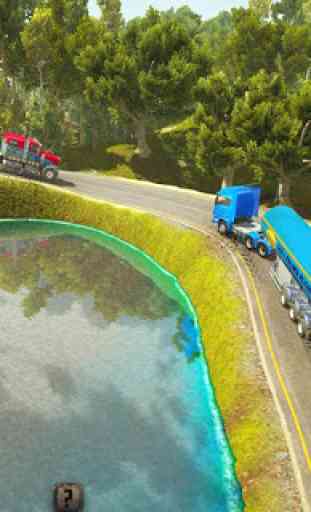 Offroad Long Oil Tanker Train Transport Truck 2020 2