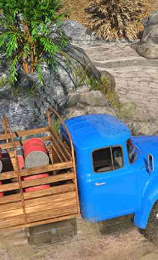 Offroad Long Truck Sim - Offroad Quad Jeep Driver 4