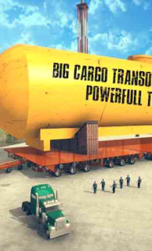 Oversized Cargo Transporter Truck Simulator 2018 2