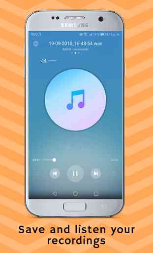 Professional Voice Recorder Samsung free HQ MP3 4