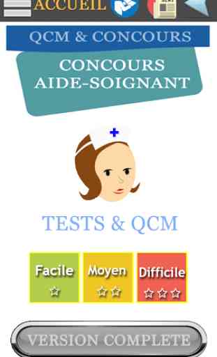 QCM Concours Aide-Soignant 1