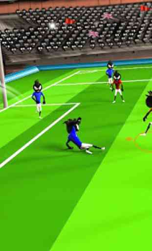 Ragdoll Football Soccer Stickman 3