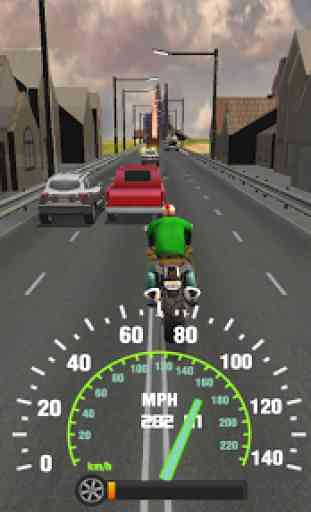 Real Highway Traffic Rider Moto Bike Racing Free 4