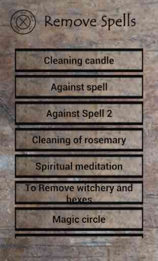 Remove spells and witchcraft 1