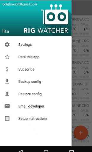 Rig watcher - mining monitor 1