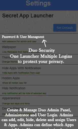 Secret App Launcher: Duo Security 2