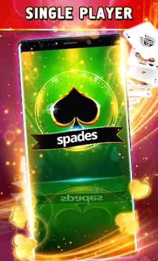Spades Offline - Single Player 1