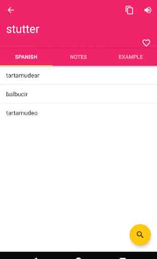 Spanish English Offline Dictionary & Translator 2