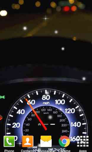 Speedometer Live Wallpaper HD 2