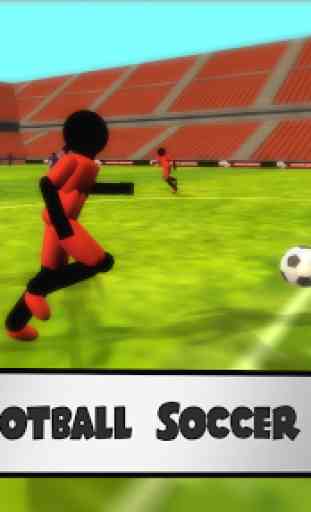 Stickman Football (Soccer) 3D 1