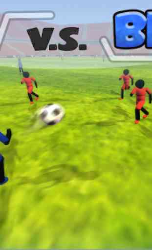 Stickman Football (Soccer) 3D 4