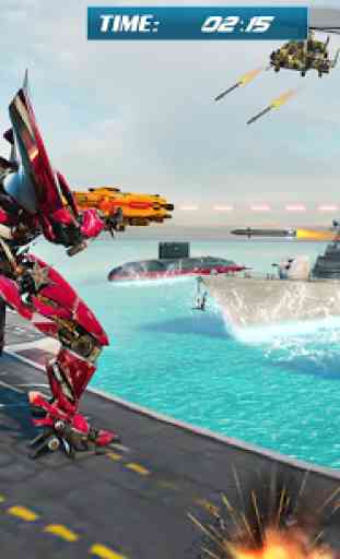 Submarine Robot Transformation: Shark Attack 1