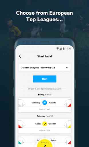 tackl - football match prediction app with friends 1