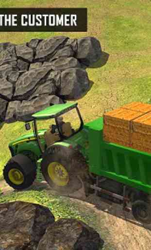 Tractor Driving Plow Farming Simulator Game 3