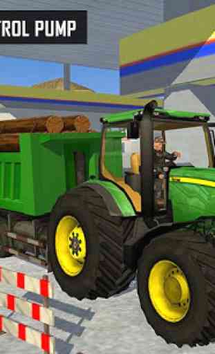 Tractor Driving Plow Farming Simulator Game 4