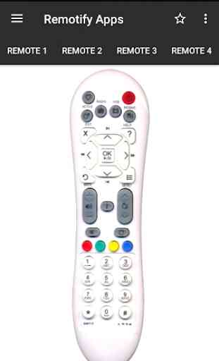 Videocon d2h Remote Control (8 in 1) 1