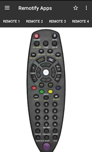 Videocon d2h Remote Control (8 in 1) 2