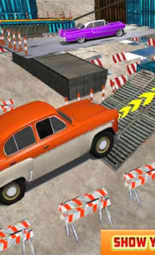 Vintage Extreme Car Hard Parking : Free Car Games 3