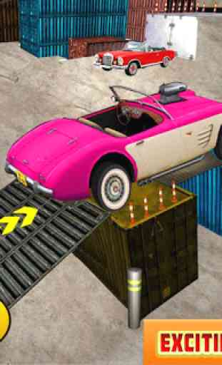 Vintage Extreme Car Hard Parking : Free Car Games 4