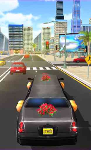 VIP Limo Service - Luxury Wedding Car Driving Sim 3