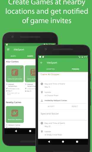 WeSport – Social Sport App 3