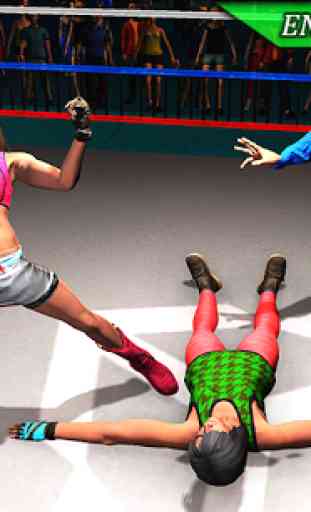 women fighting 3d : real girl wrestling games 1