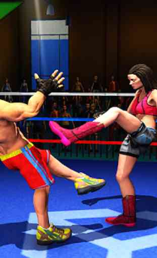women fighting 3d : real girl wrestling games 2