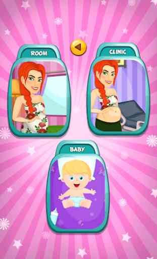 Baby and Mommy: Free Pregnancy games & birth games 2