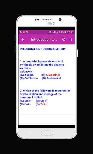 Biochemistry MCQs 4